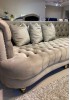 Lura Curved Buttoned Sofa 3 Seater